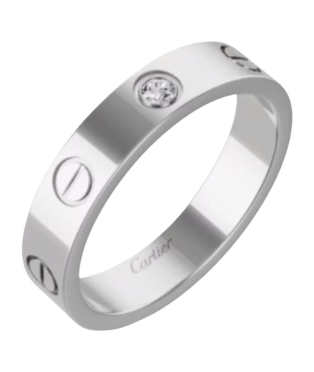 CARTIER Серебряное кольцо из белого золота, фото 1