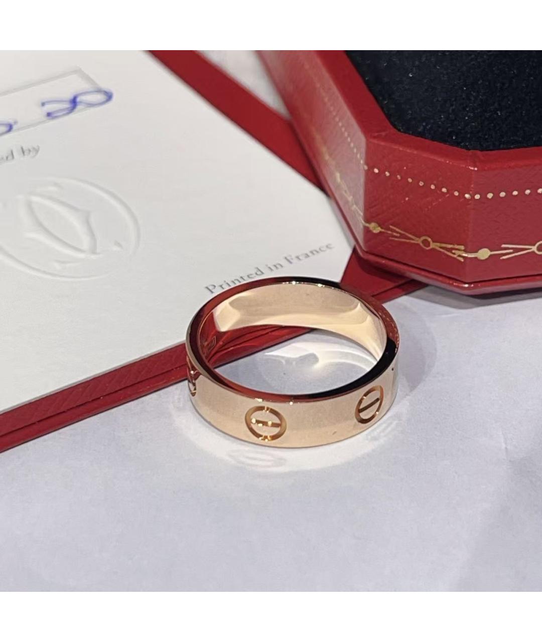 CARTIER Золотое кольцо из розового золота, фото 4