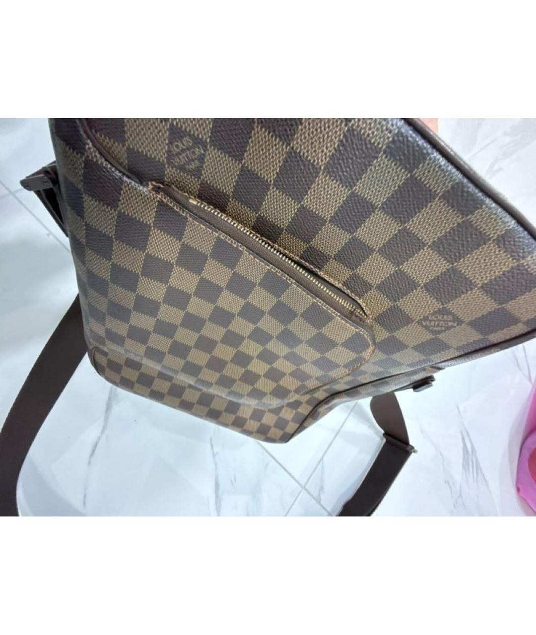 LOUIS VUITTON Коричневая сумка на плечо, фото 4