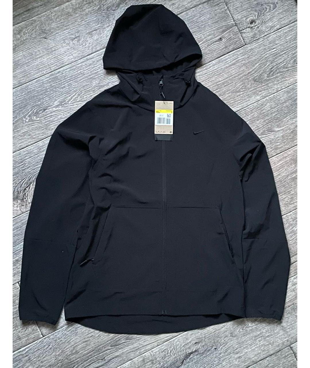 NIKE Черная полиэстеровая куртка, фото 3