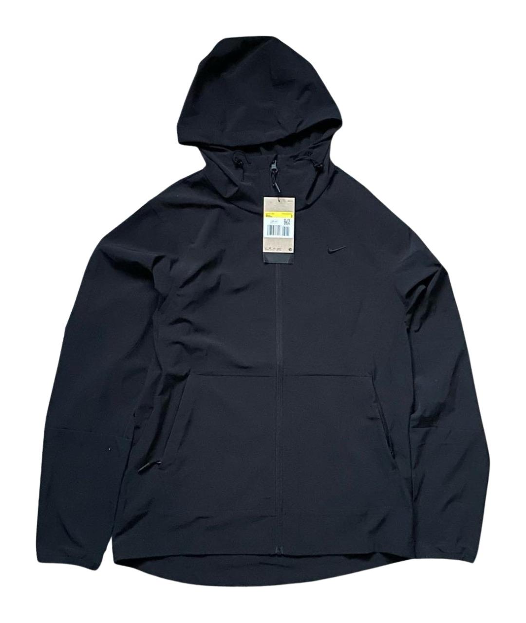 NIKE Черная полиэстеровая куртка, фото 1