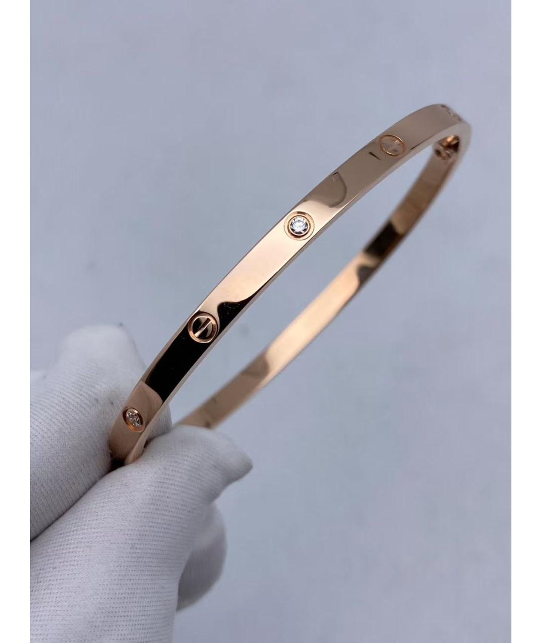 CARTIER Золотой браслет из розового золота, фото 2
