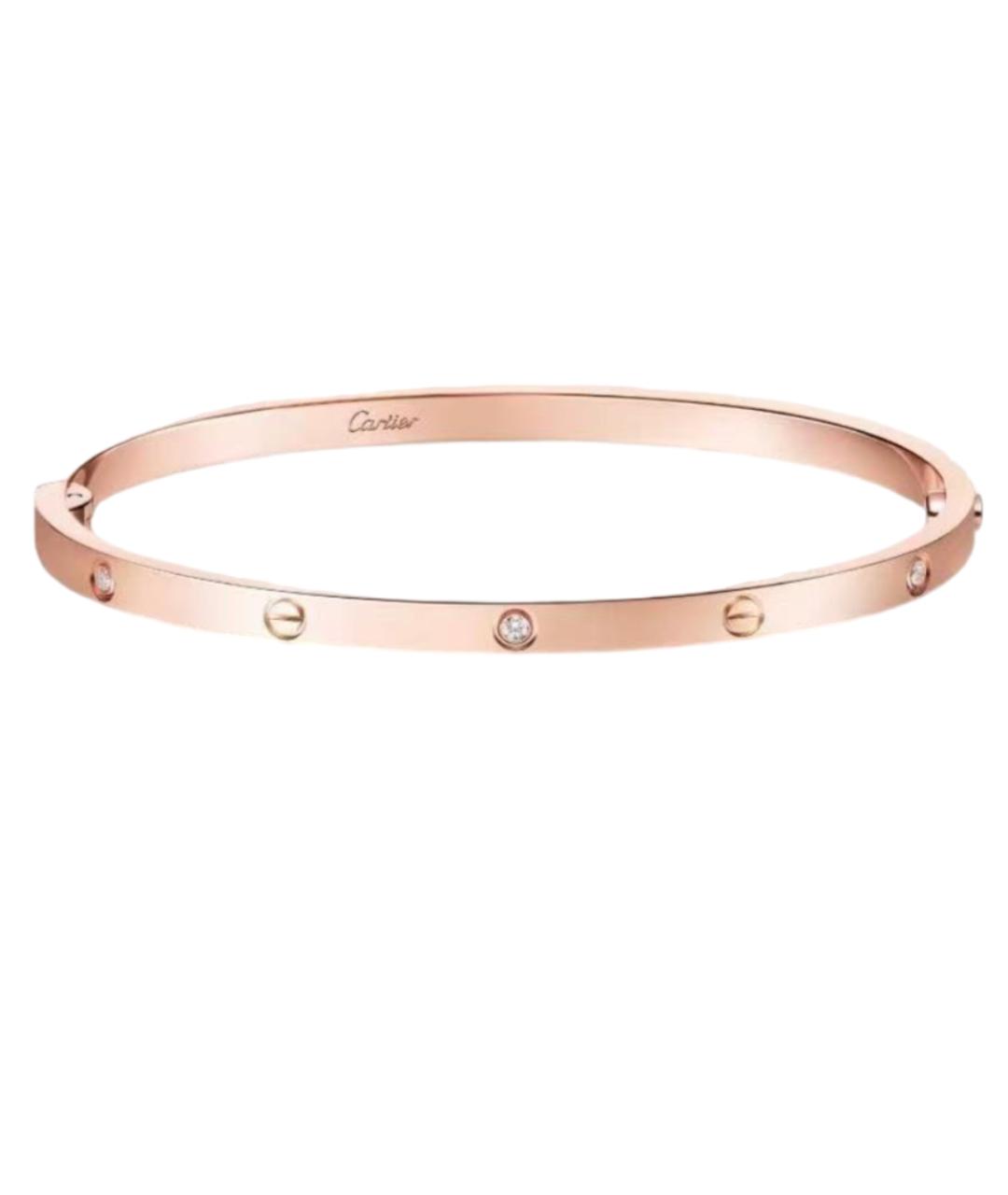 CARTIER Золотой браслет из розового золота, фото 1