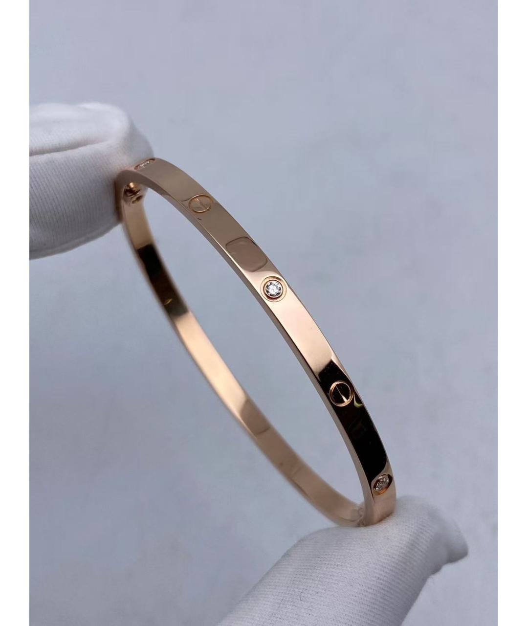 CARTIER Золотой браслет из розового золота, фото 3