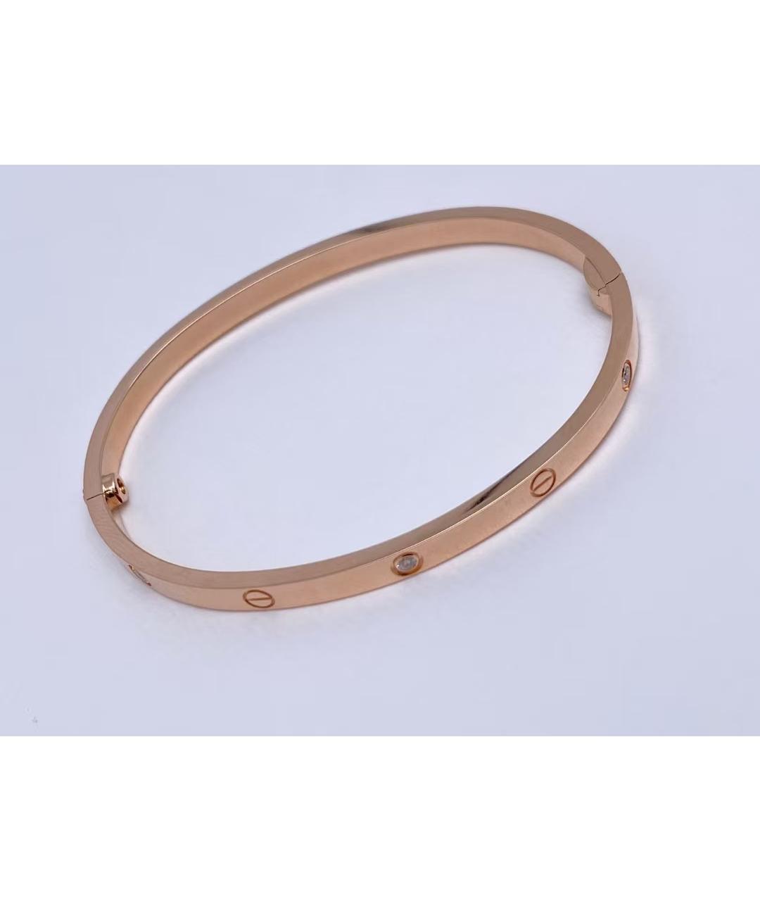 CARTIER Золотой браслет из розового золота, фото 5