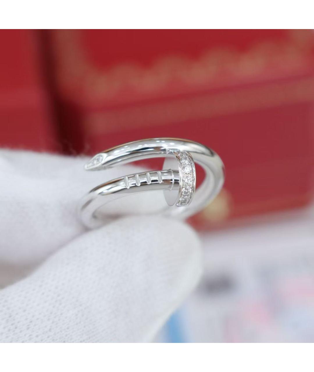 CARTIER Серебряное кольцо из белого золота, фото 3