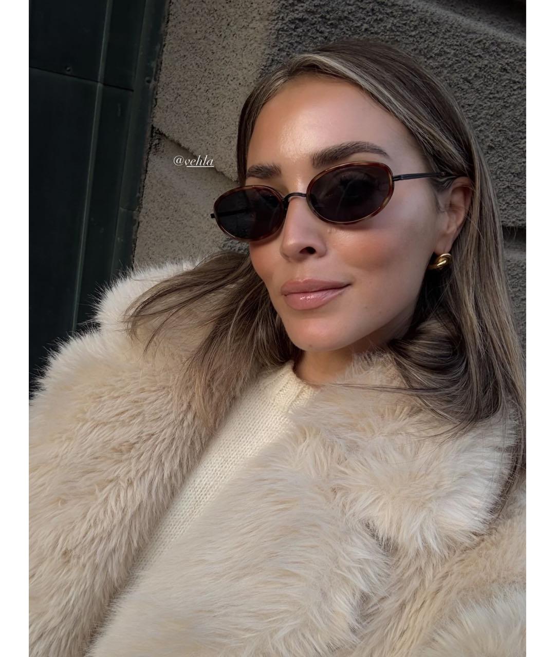 Vehla Коричневые пластиковые солнцезащитные очки, фото 6