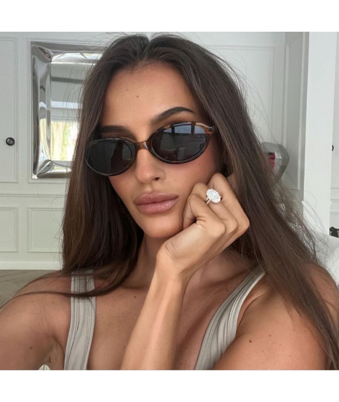 Vehla Коричневые пластиковые солнцезащитные очки, фото 4