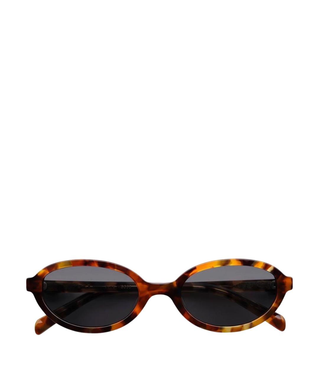 Vehla Коричневые пластиковые солнцезащитные очки, фото 1