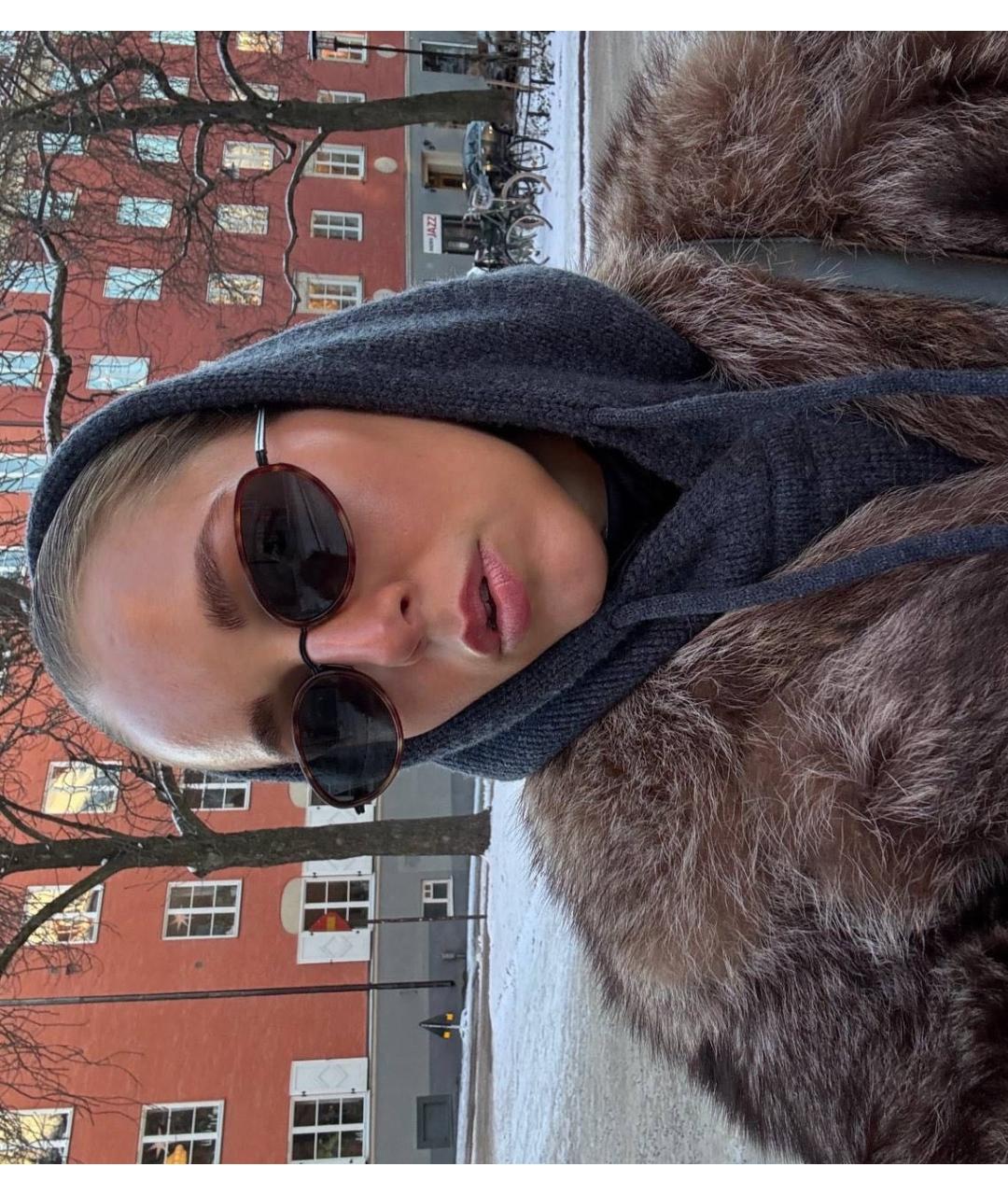 Vehla Коричневые пластиковые солнцезащитные очки, фото 7