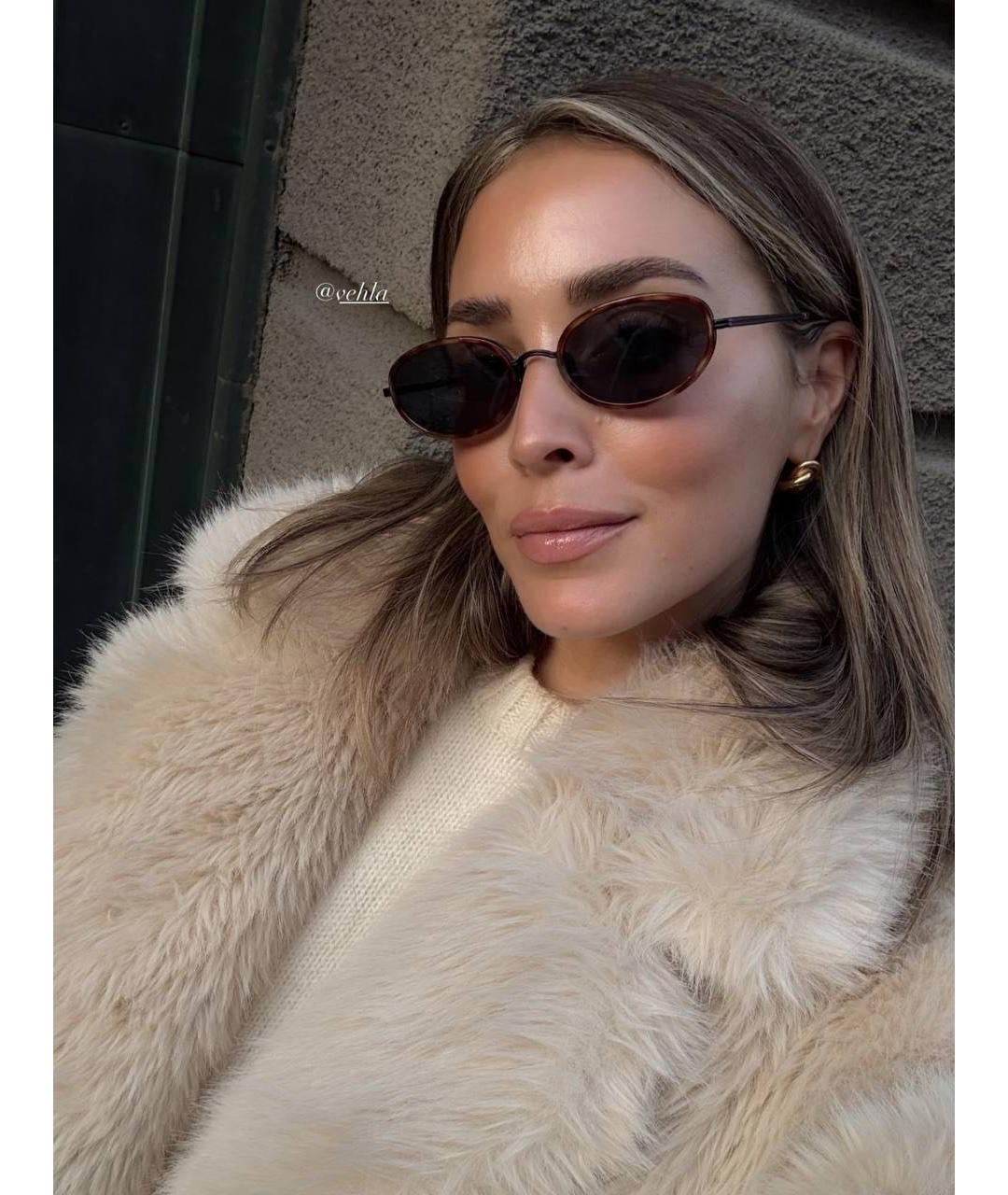 Vehla Коричневые пластиковые солнцезащитные очки, фото 8