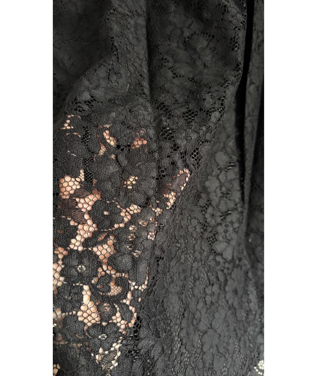 TWIN-SET Антрацитовое полиэстеровое повседневное платье, фото 4