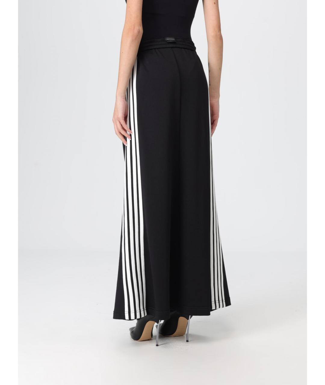 BALENCIAGA Черная полиамидовая юбка макси, фото 2