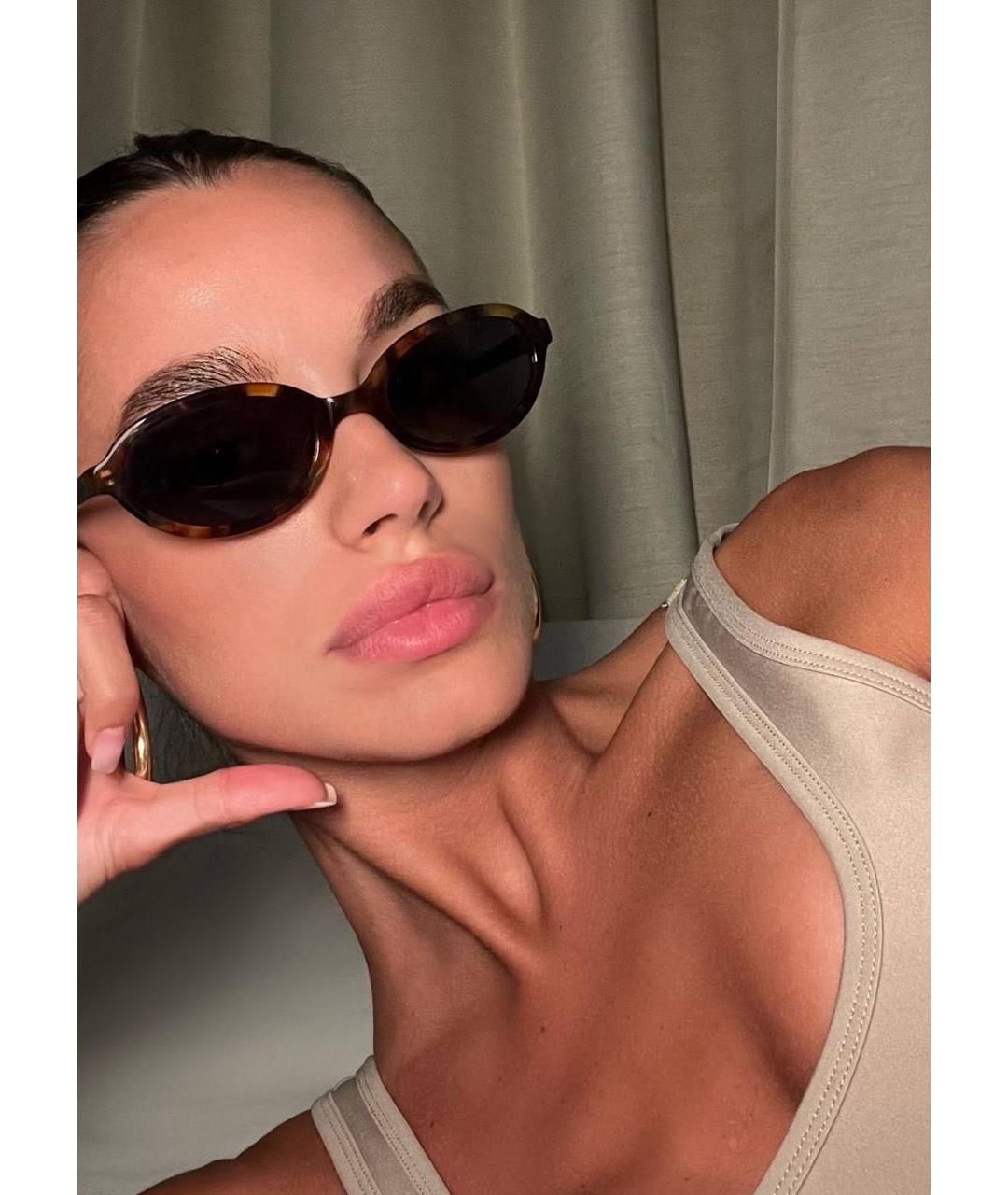 Vehla Коричневые пластиковые солнцезащитные очки, фото 8