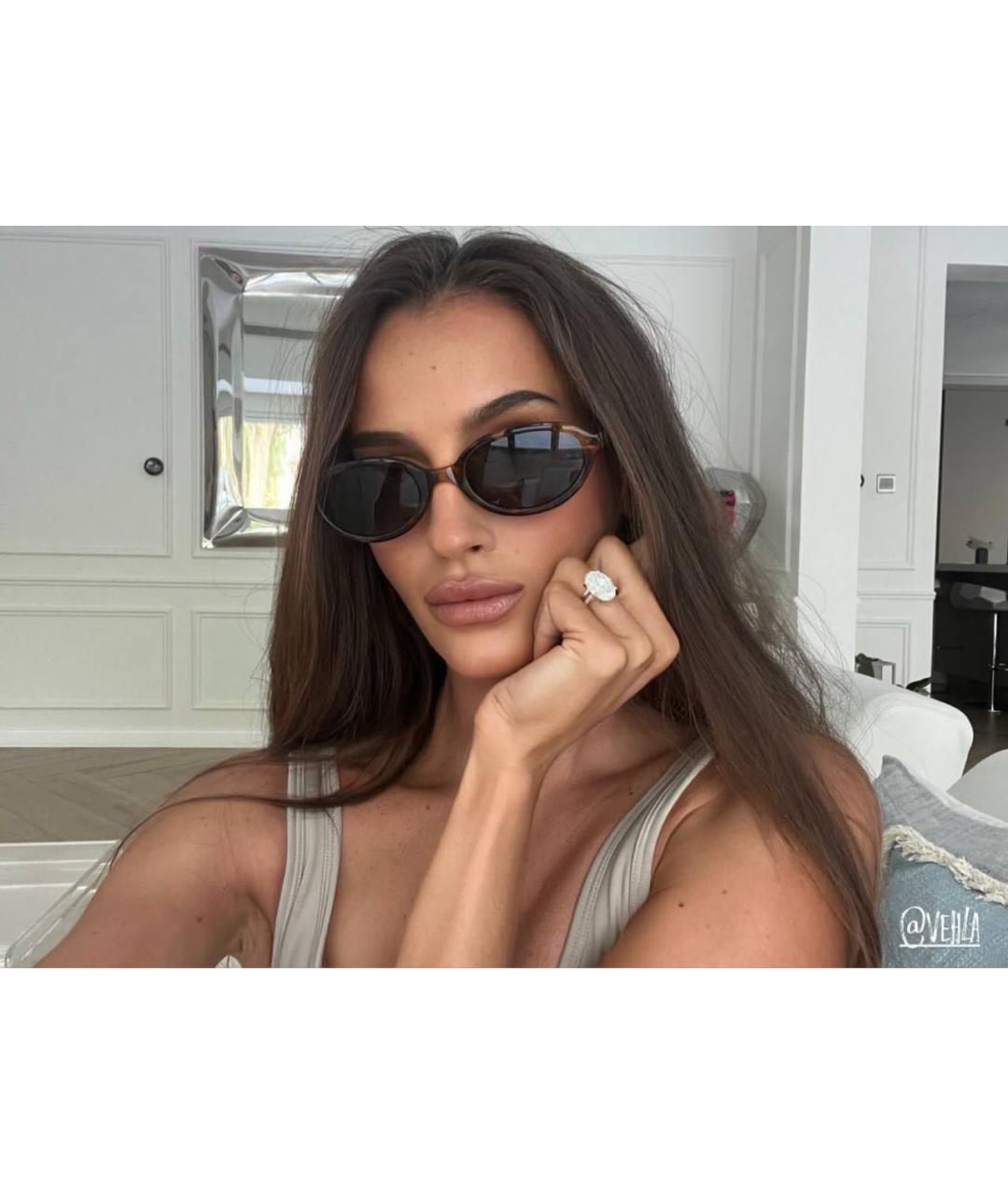 Vehla Коричневые пластиковые солнцезащитные очки, фото 6