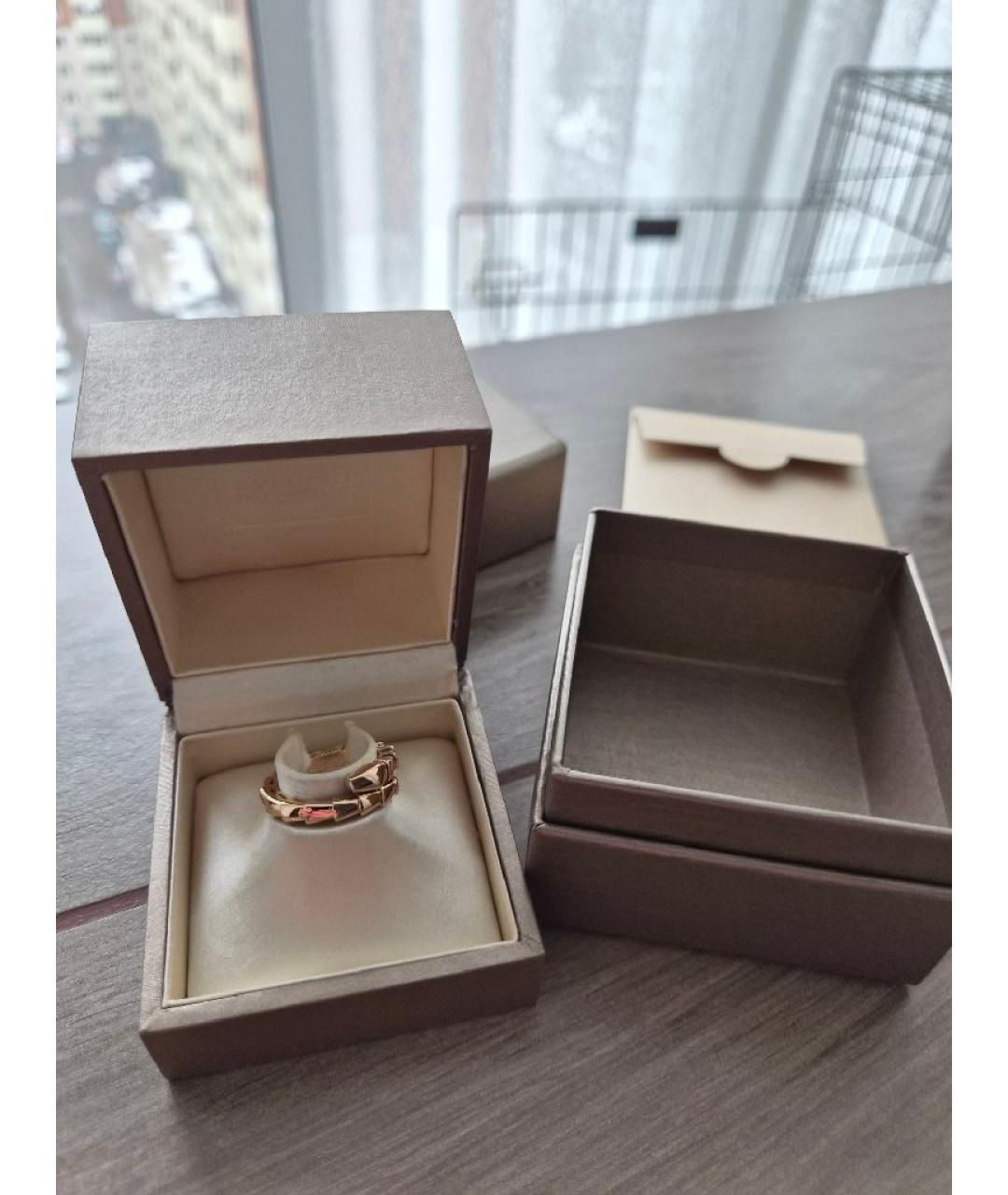 BVLGARI Розовое кольцо из розового золота, фото 6