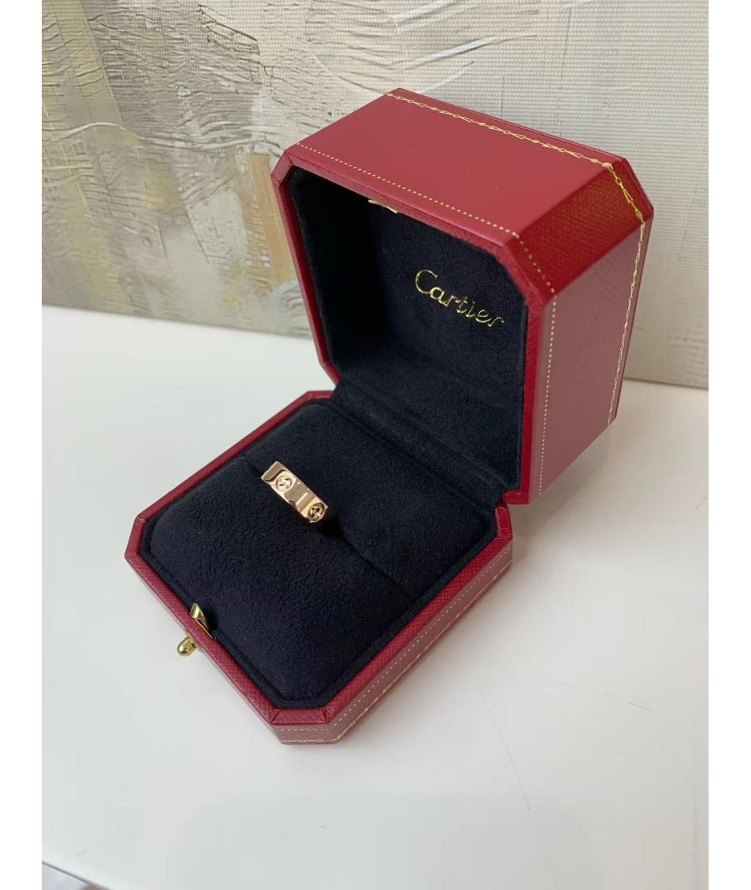 CARTIER Золотое кольцо из розового золота, фото 4