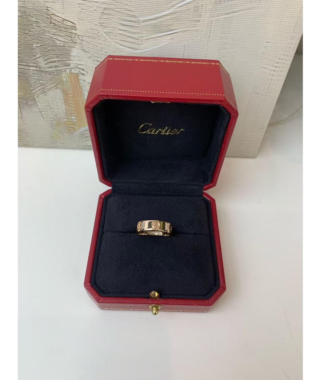 CARTIER Золотое кольцо из розового золота, фото 3