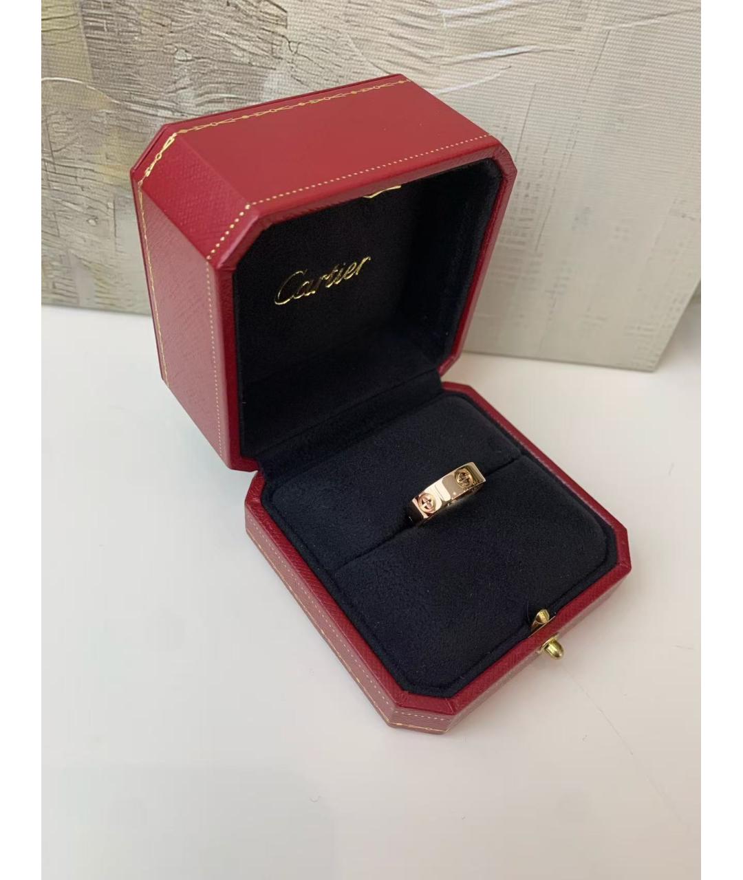 CARTIER Золотое кольцо из розового золота, фото 5