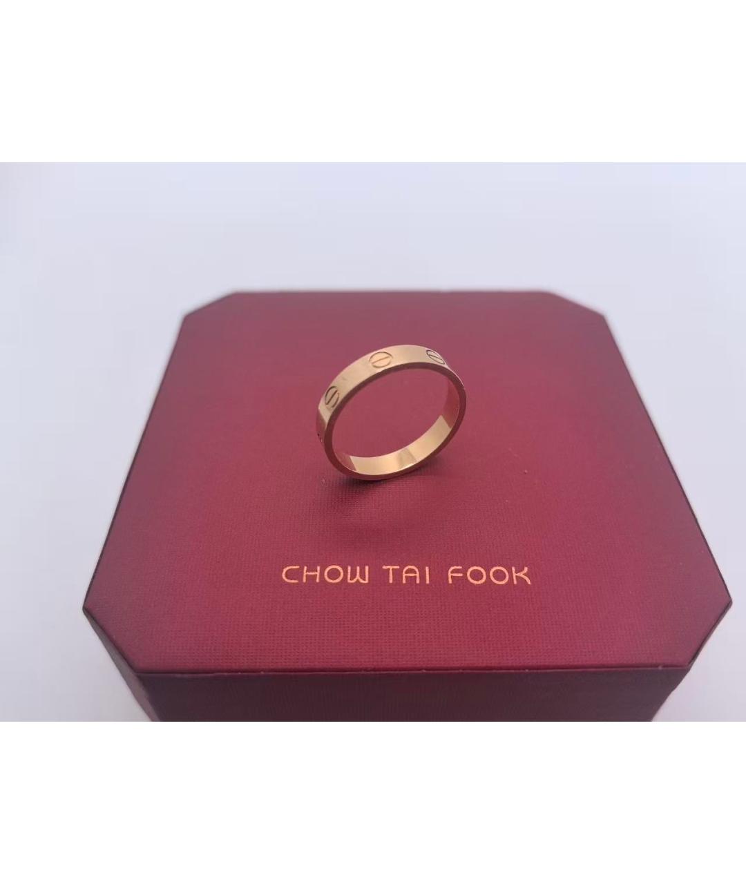 CARTIER Золотое кольцо из розового золота, фото 4