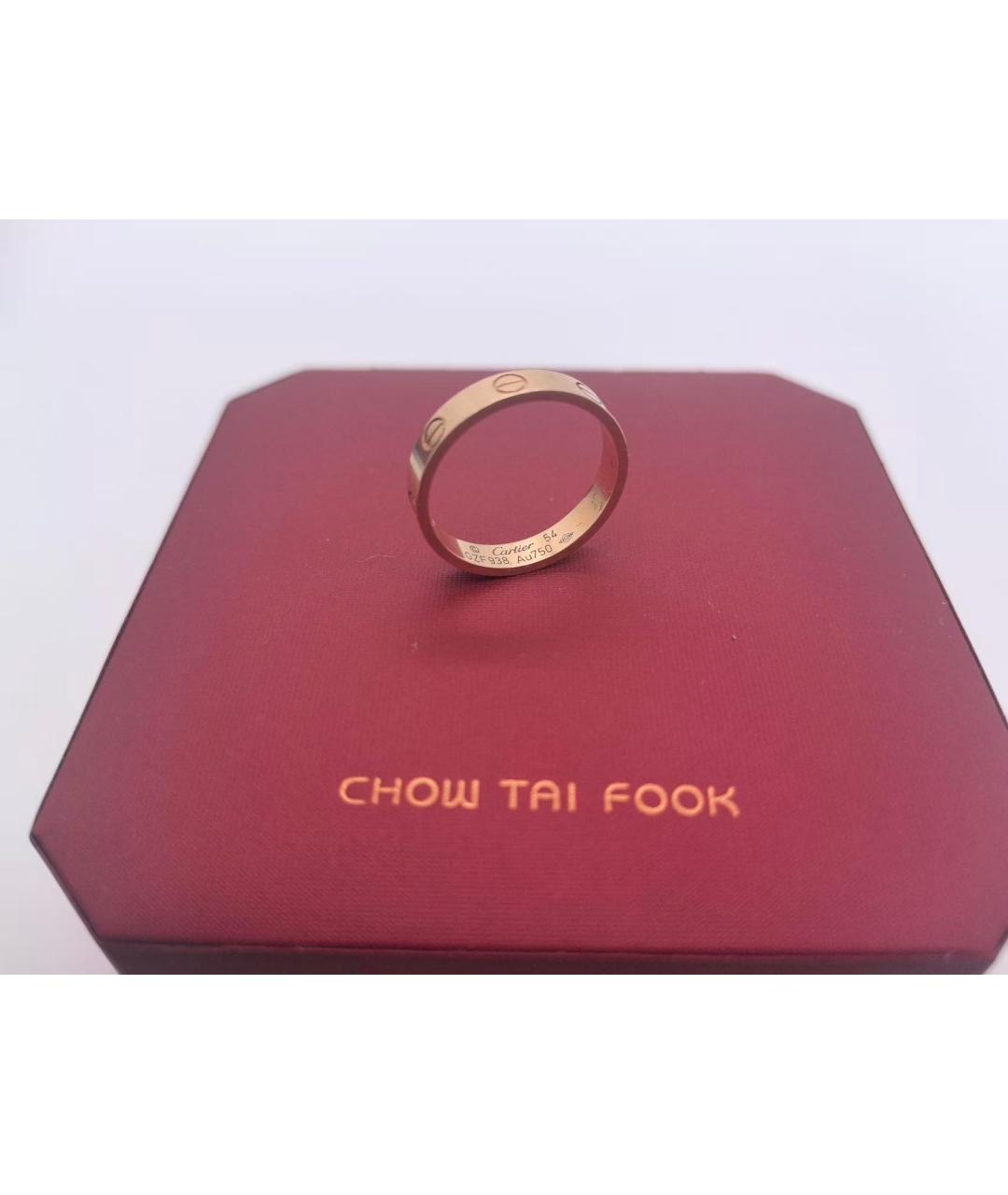 CARTIER Золотое кольцо из розового золота, фото 2