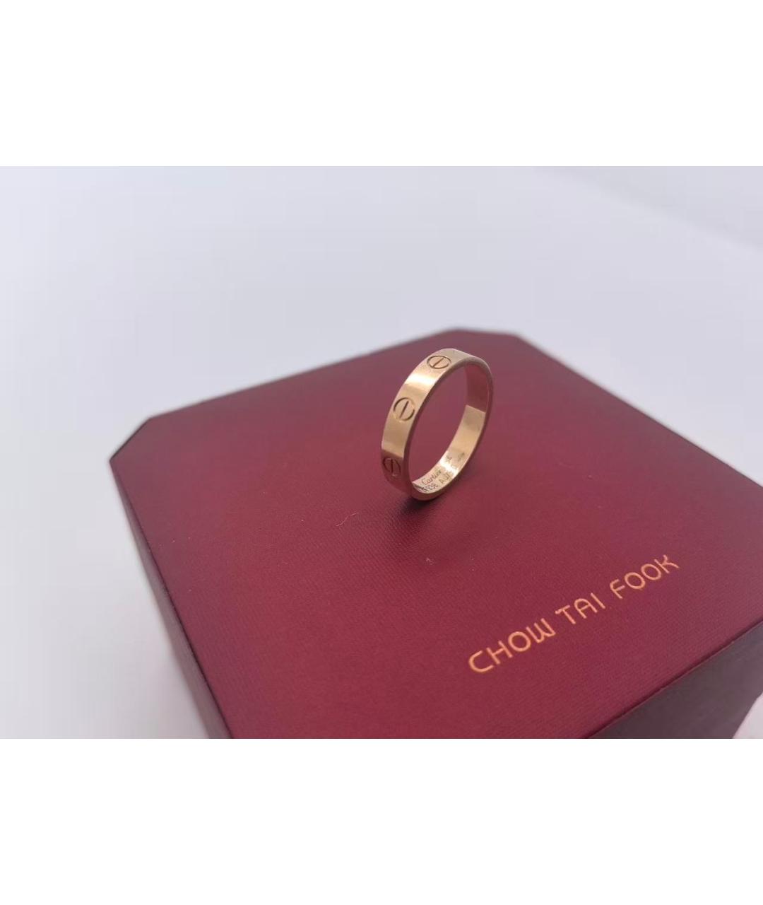 CARTIER Золотое кольцо из розового золота, фото 3