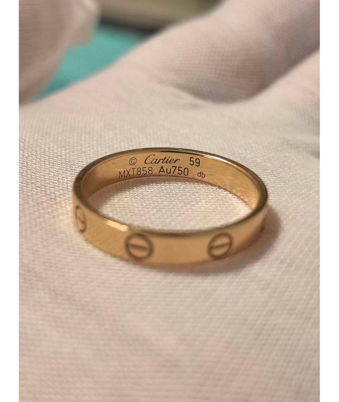 CARTIER Золотое кольцо из розового золота, фото 3