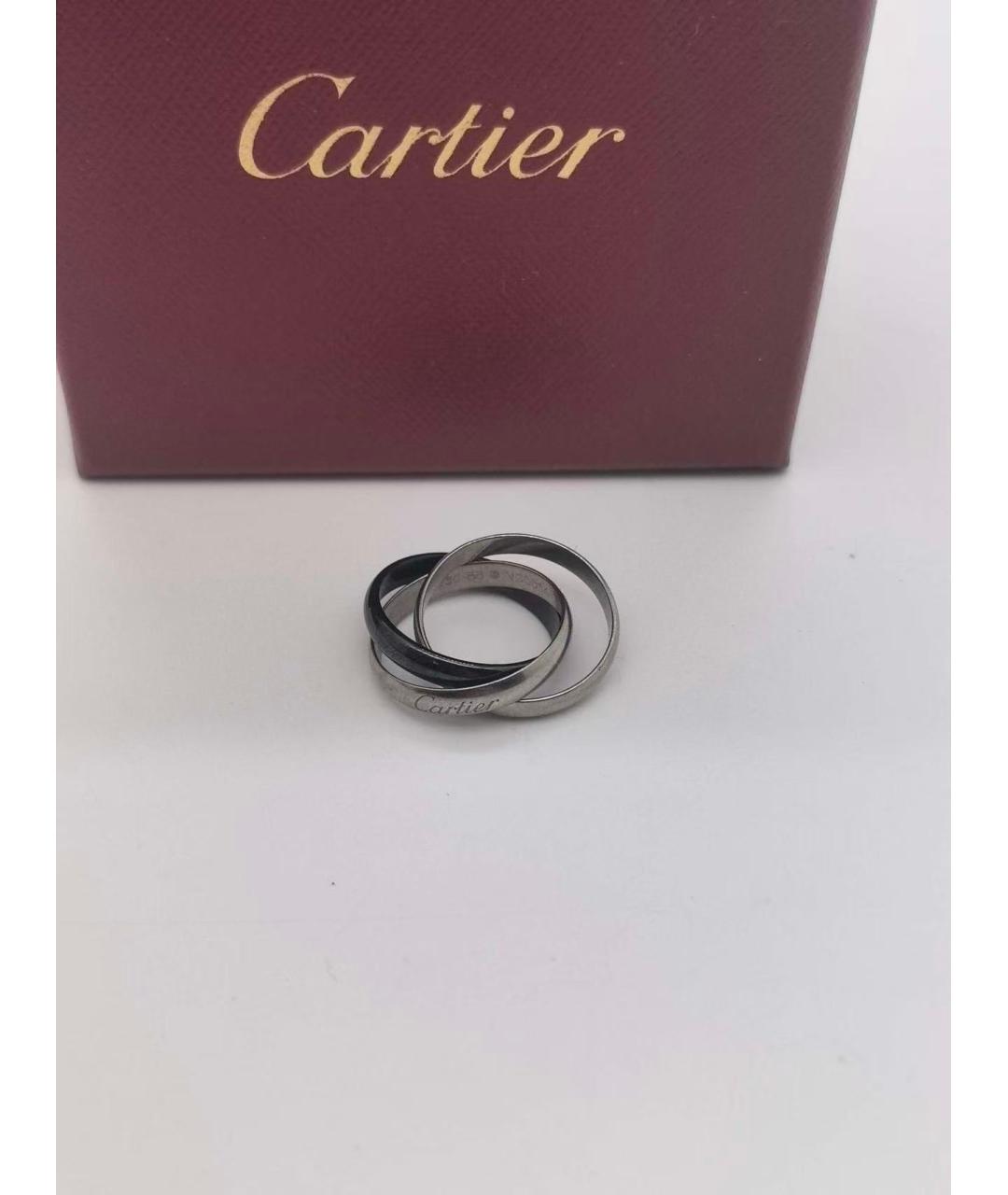 CARTIER Серебряное кольцо из белого золота, фото 4