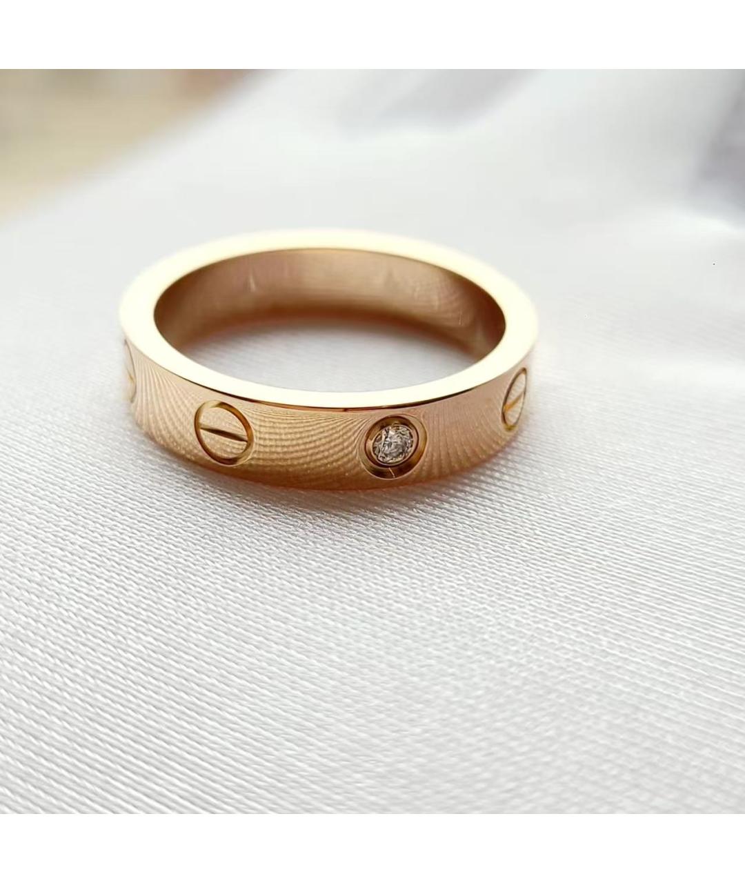 CARTIER Золотое кольцо из розового золота, фото 3