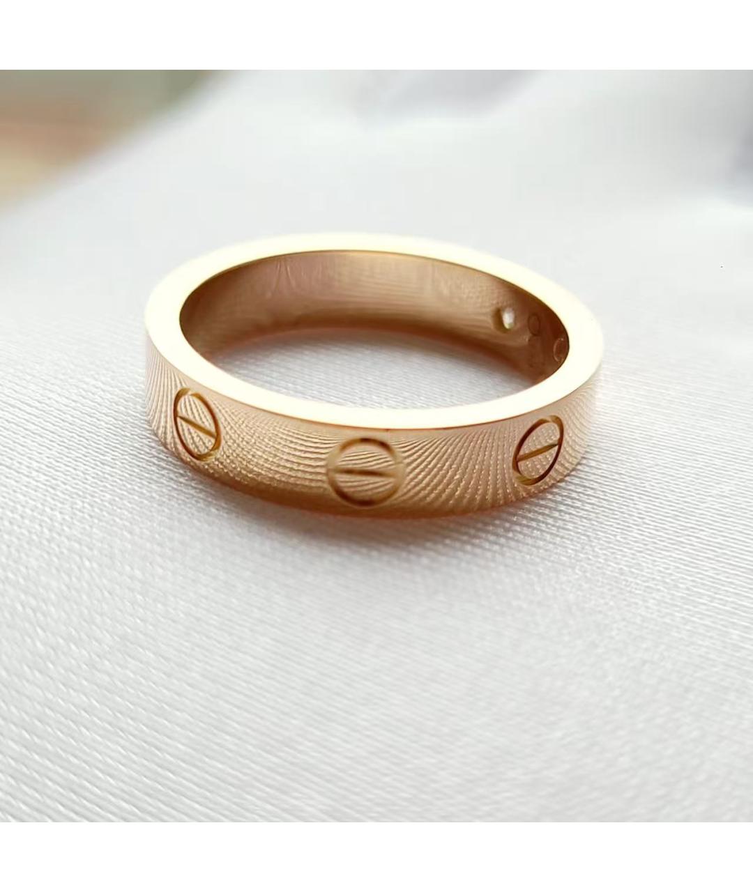 CARTIER Золотое кольцо из розового золота, фото 4