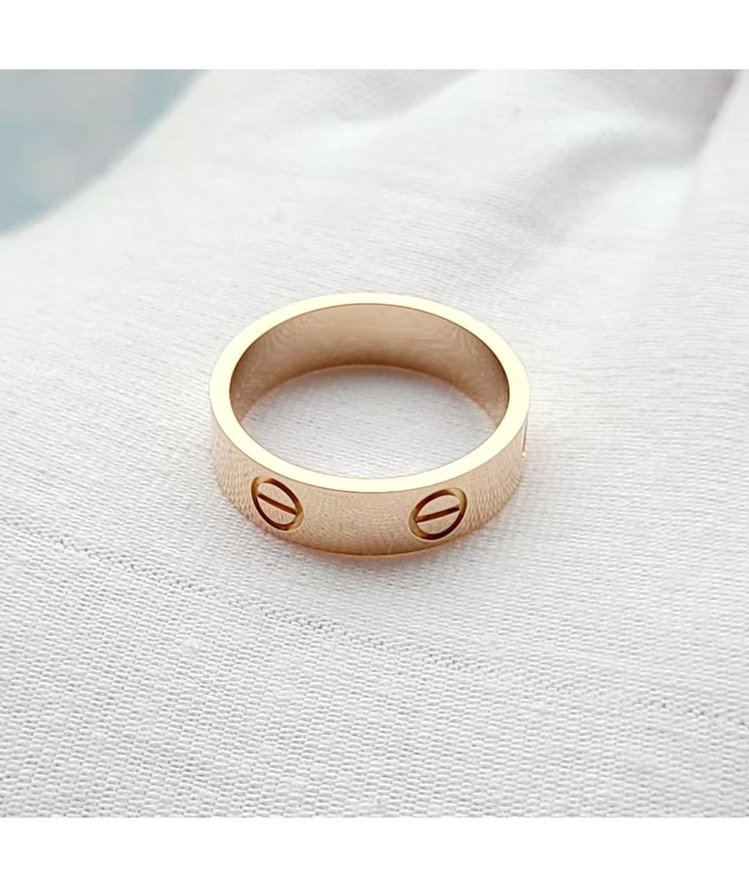 CARTIER Золотое кольцо из розового золота, фото 5