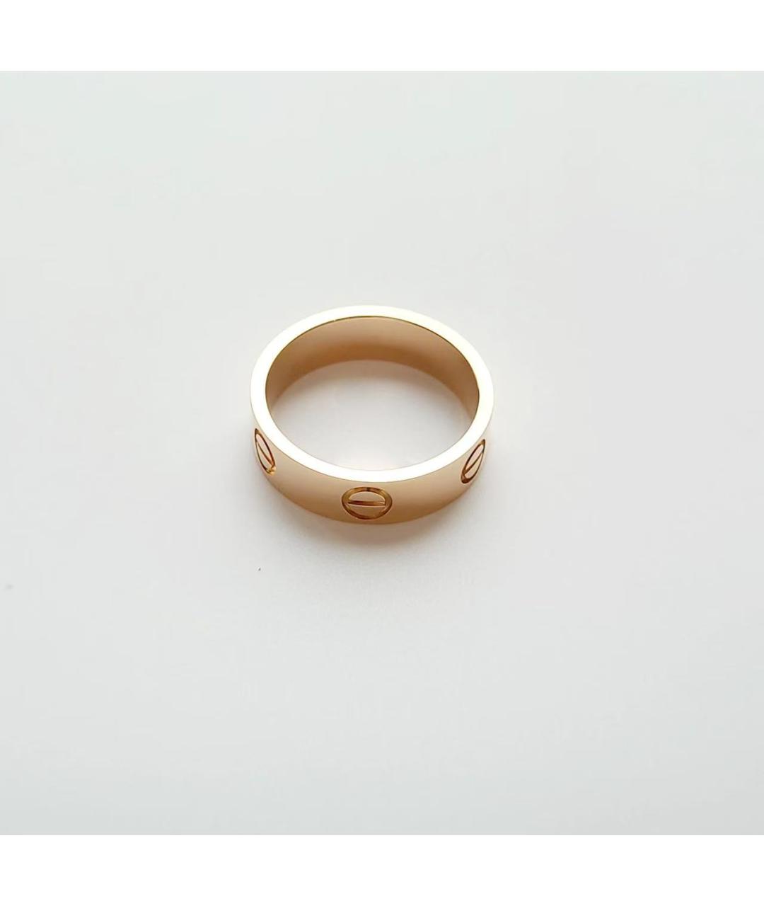 CARTIER Золотое кольцо из розового золота, фото 3