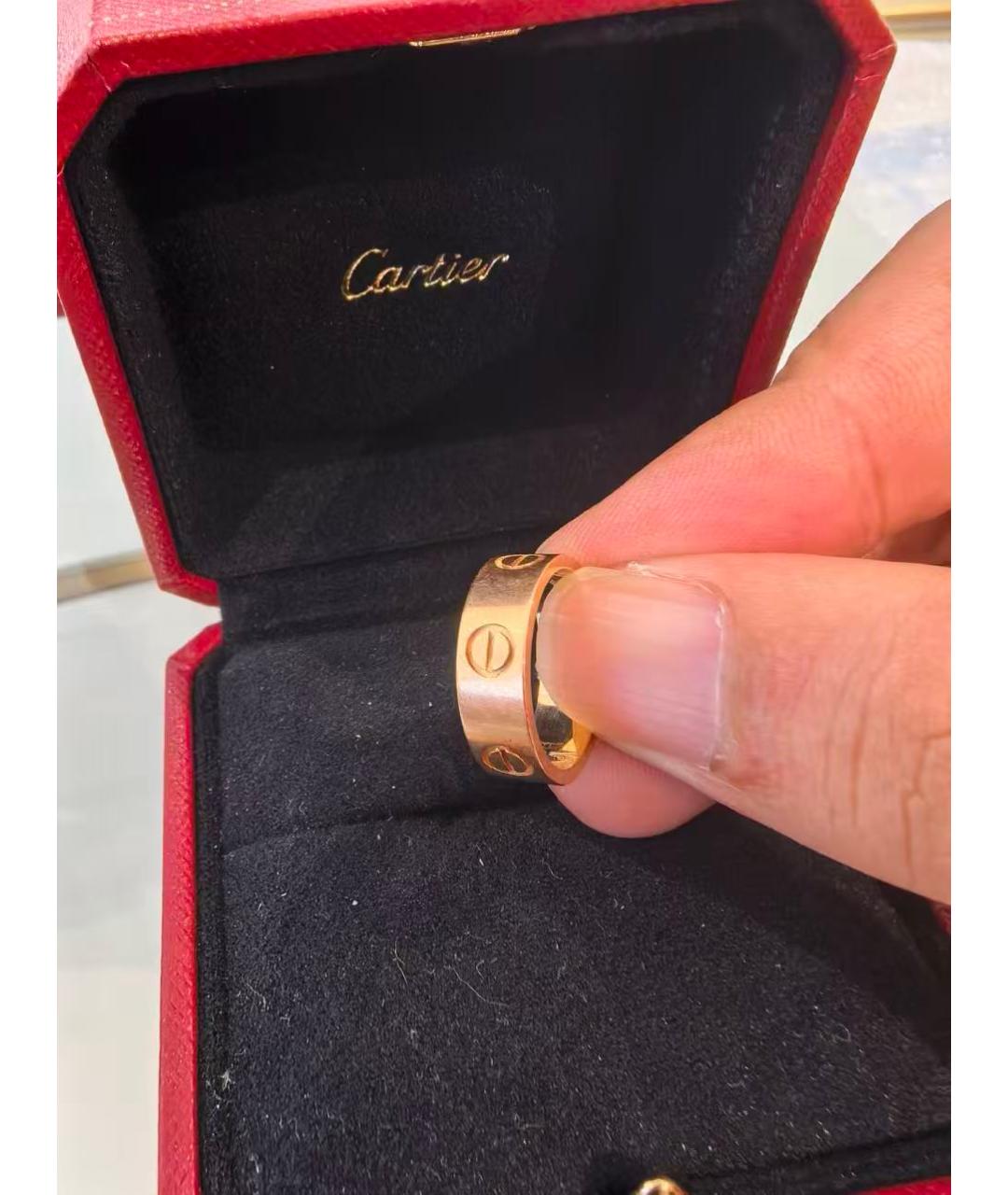 CARTIER Золотое кольцо из розового золота, фото 3