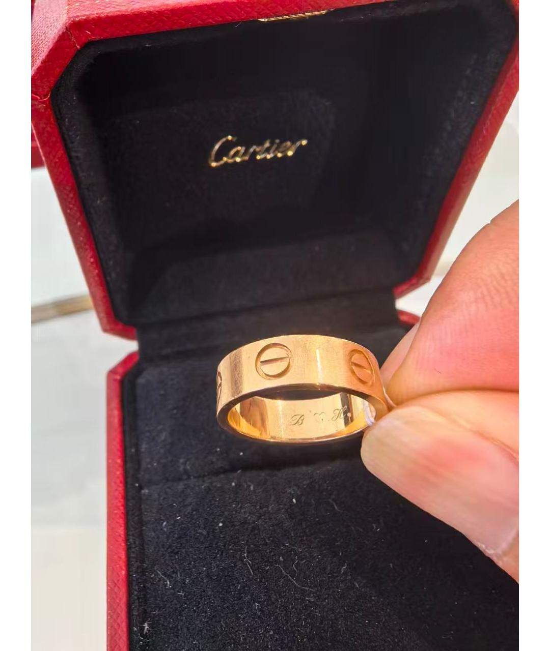 CARTIER Золотое кольцо из розового золота, фото 2