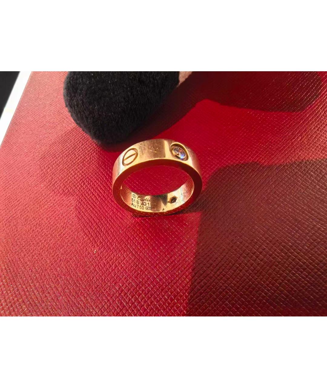 CARTIER Золотое кольцо из розового золота, фото 3