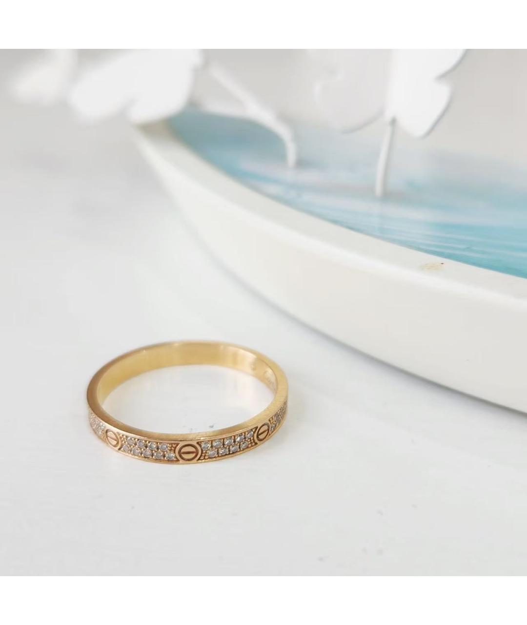 CARTIER Золотое кольцо из розового золота, фото 4