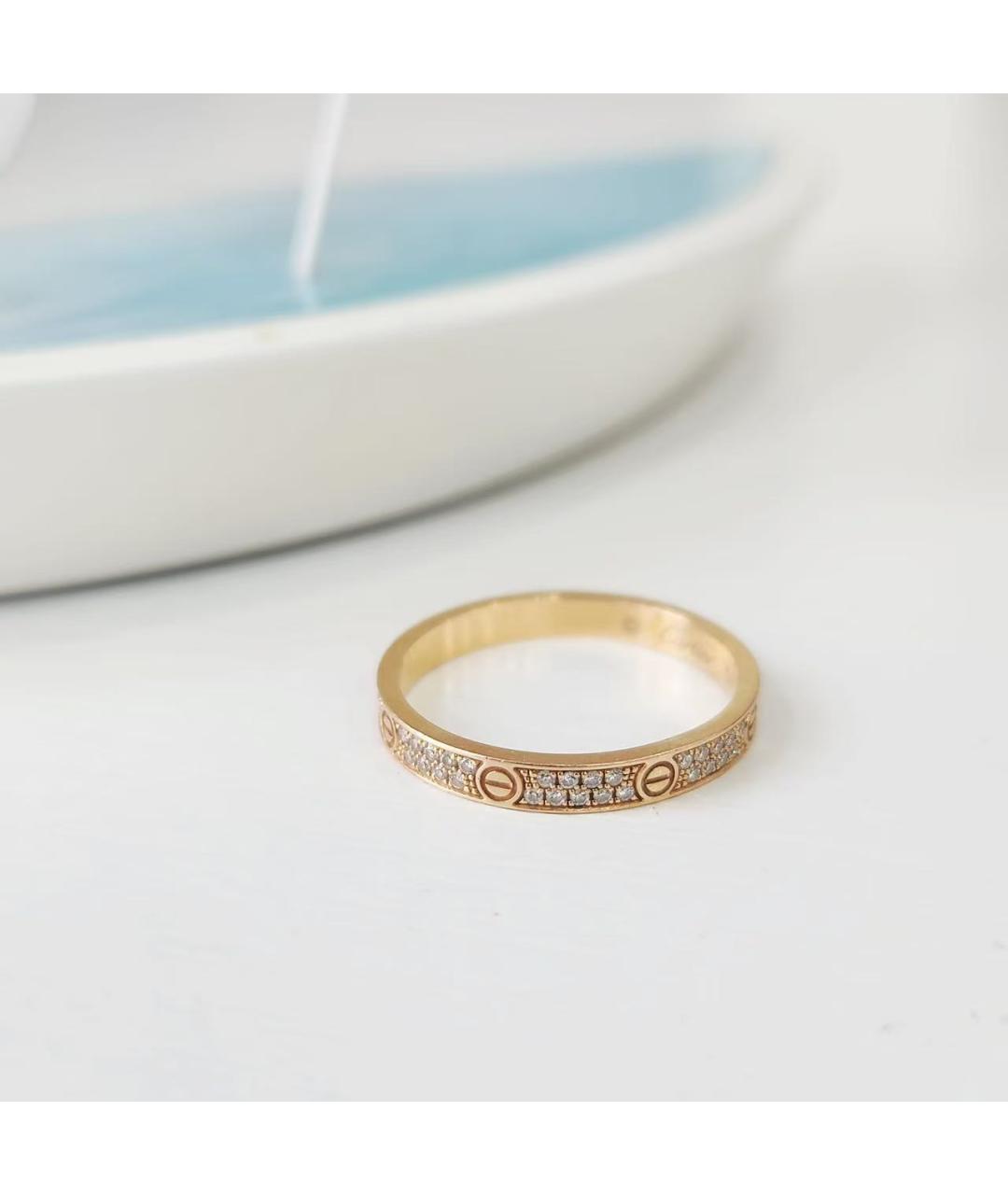 CARTIER Золотое кольцо из розового золота, фото 3