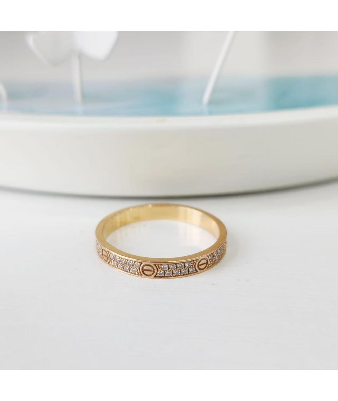 CARTIER Золотое кольцо из розового золота, фото 2