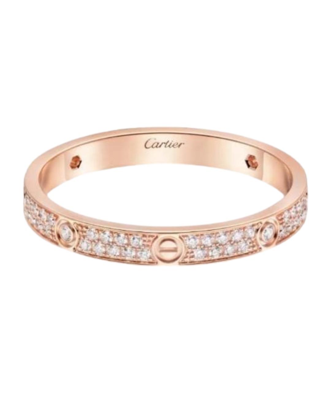CARTIER Золотое кольцо из розового золота, фото 1