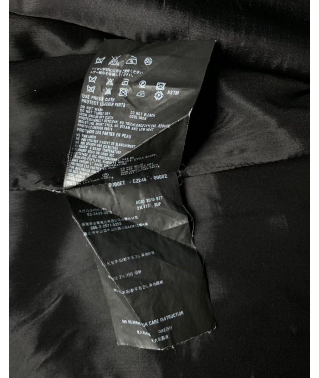 PRADA Черная шерстяная юбка миди, фото 7