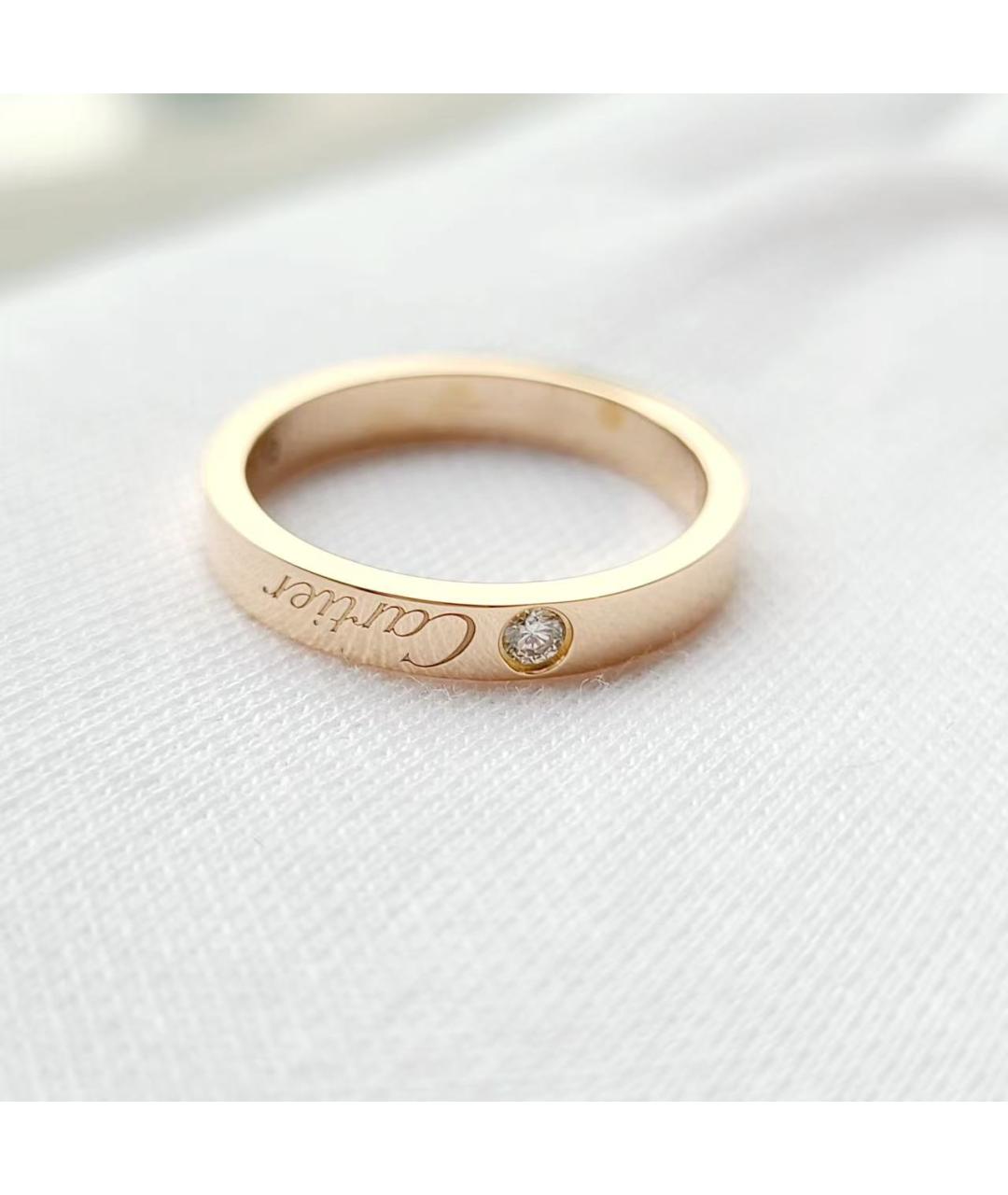 CARTIER Золотое кольцо из розового золота, фото 3