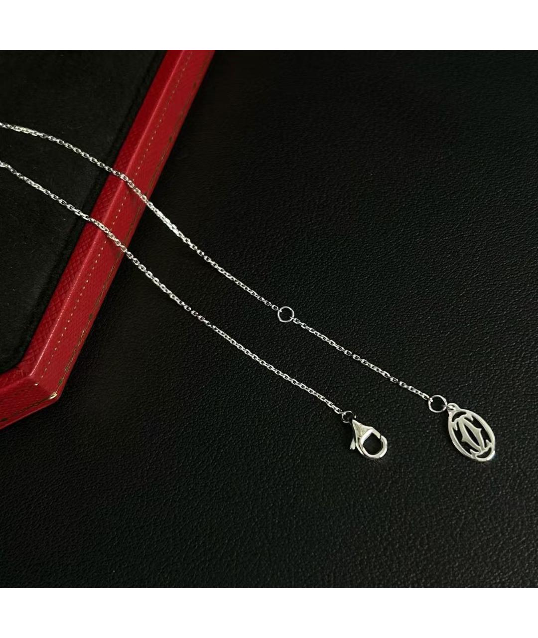 CARTIER Серебряная подвеска из белого золота, фото 5
