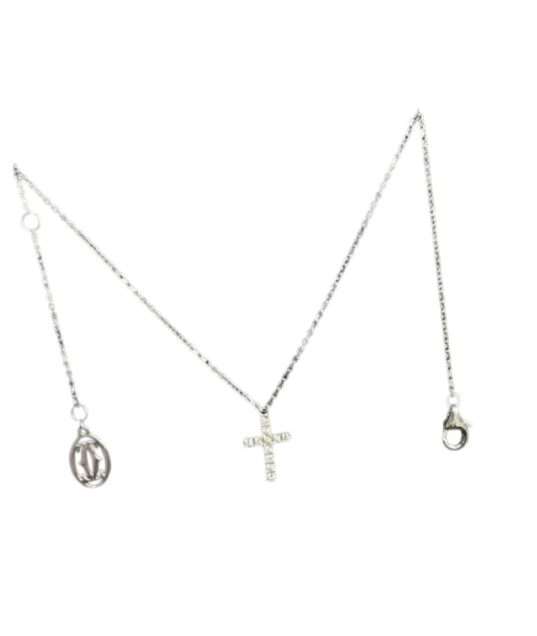 CARTIER Серебряная подвеска из белого золота, фото 2