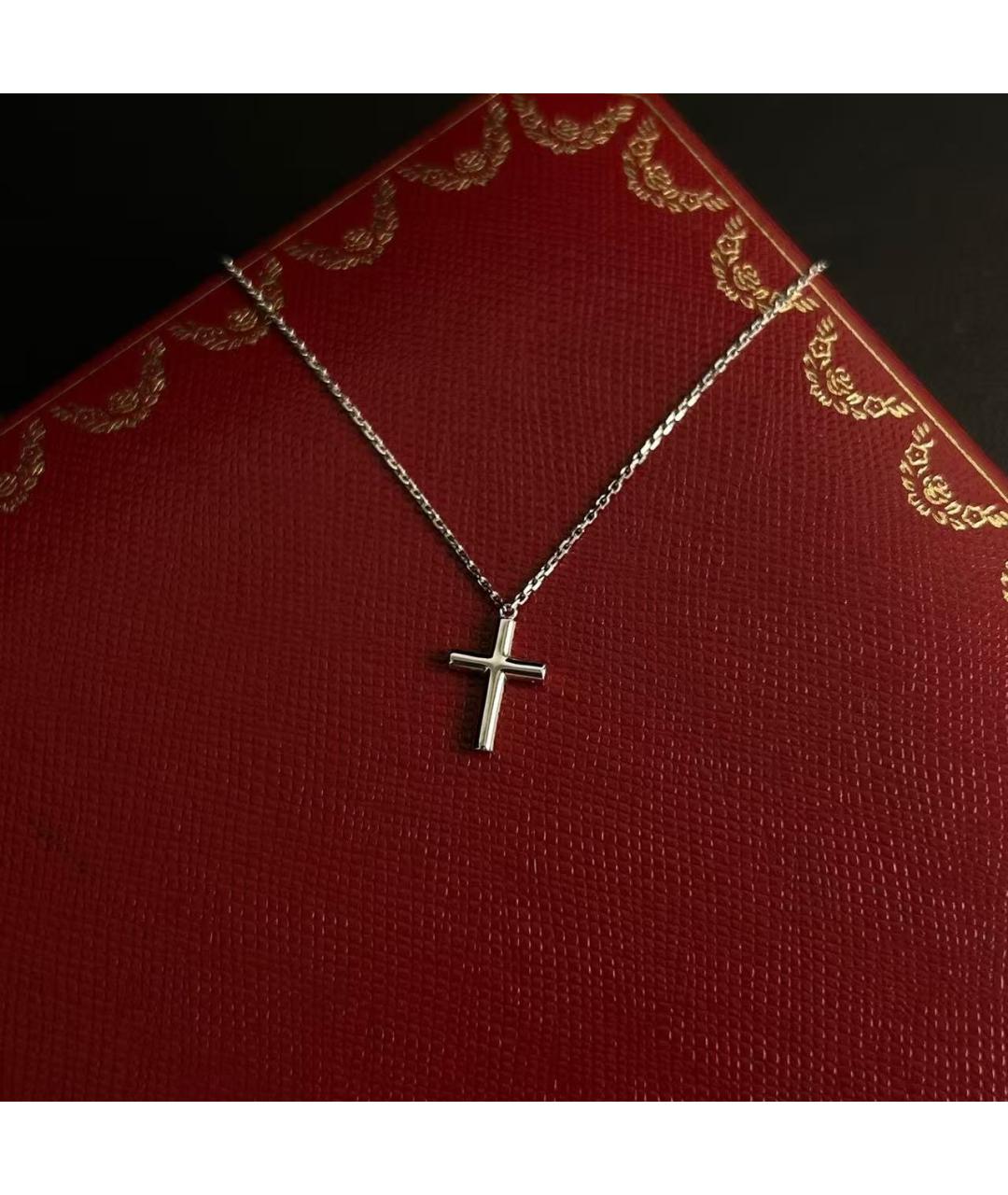 CARTIER Серебряная подвеска из белого золота, фото 4