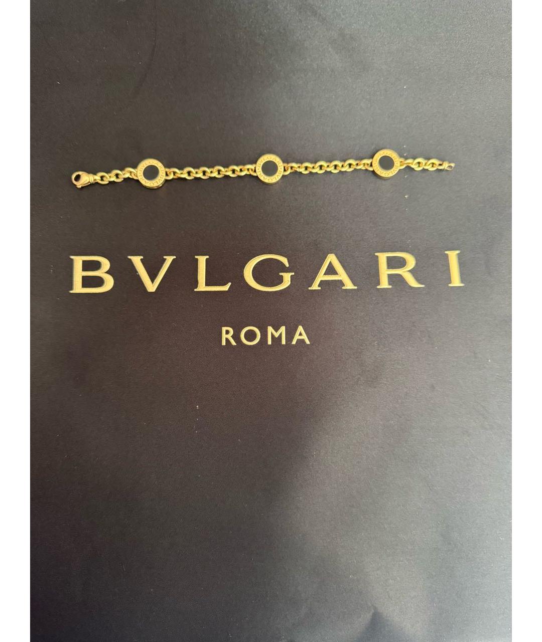 BVLGARI Желтый браслет из желтого золота, фото 7