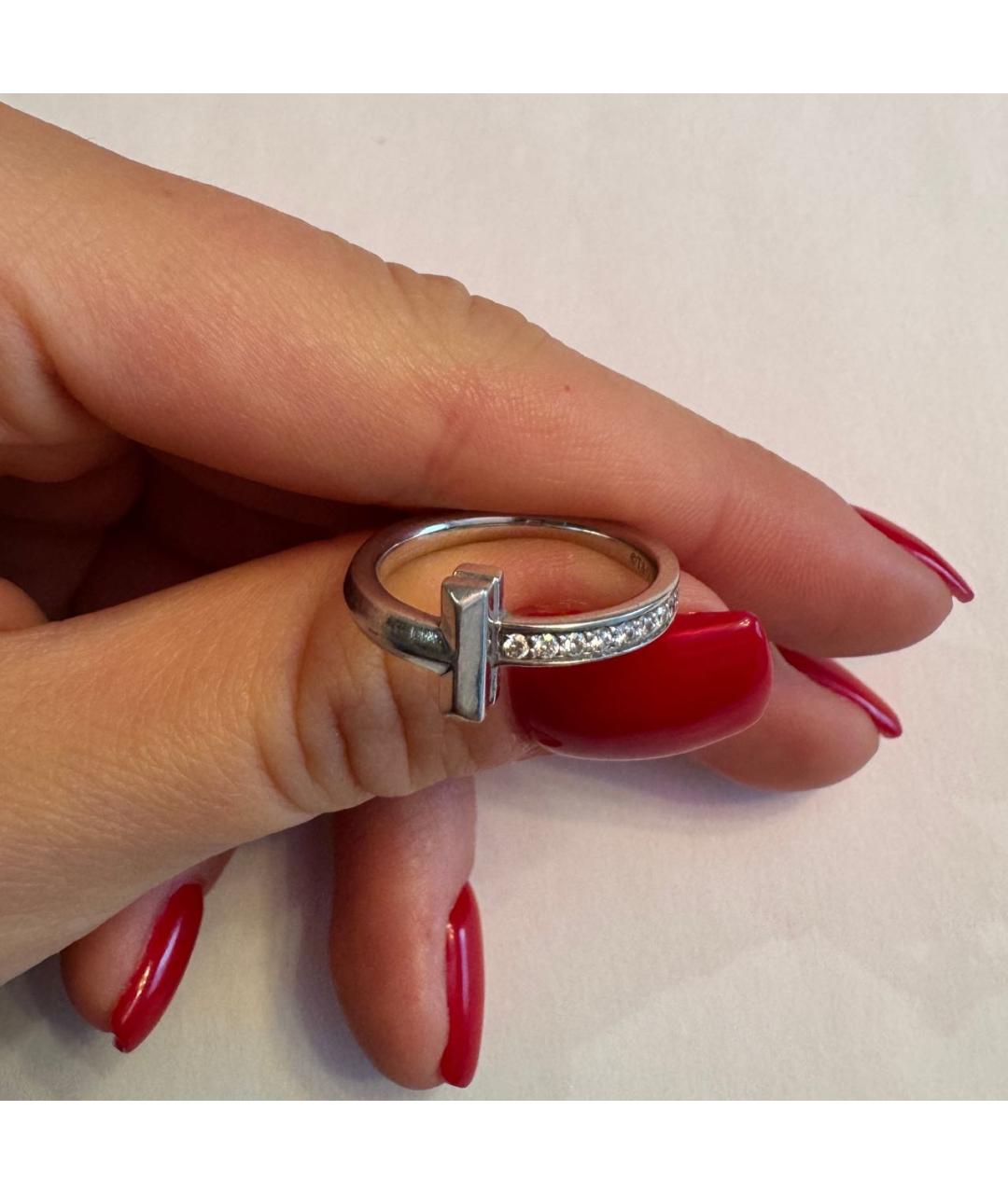 TIFFANY&CO Серебряное кольцо из белого золота, фото 7
