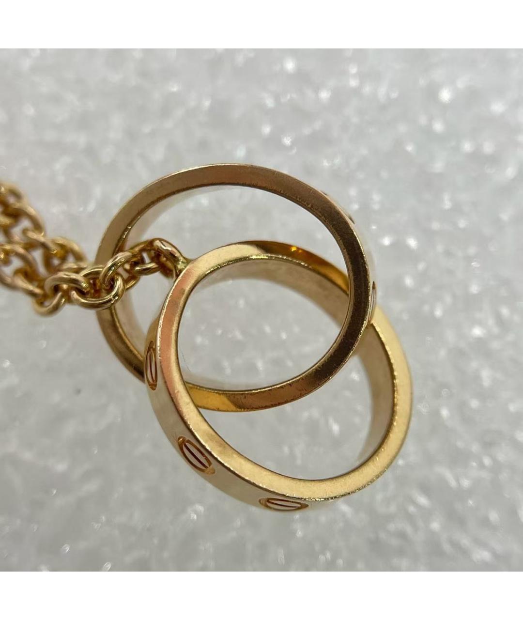 CARTIER Золотая подвеска из розового золота, фото 5