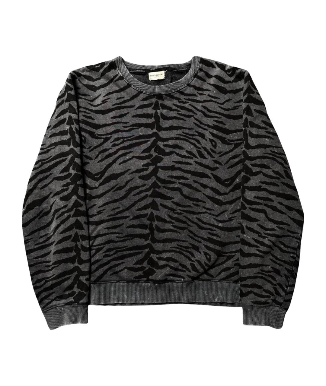 SAINT LAURENT Серый шерстяной джемпер / свитер, фото 1