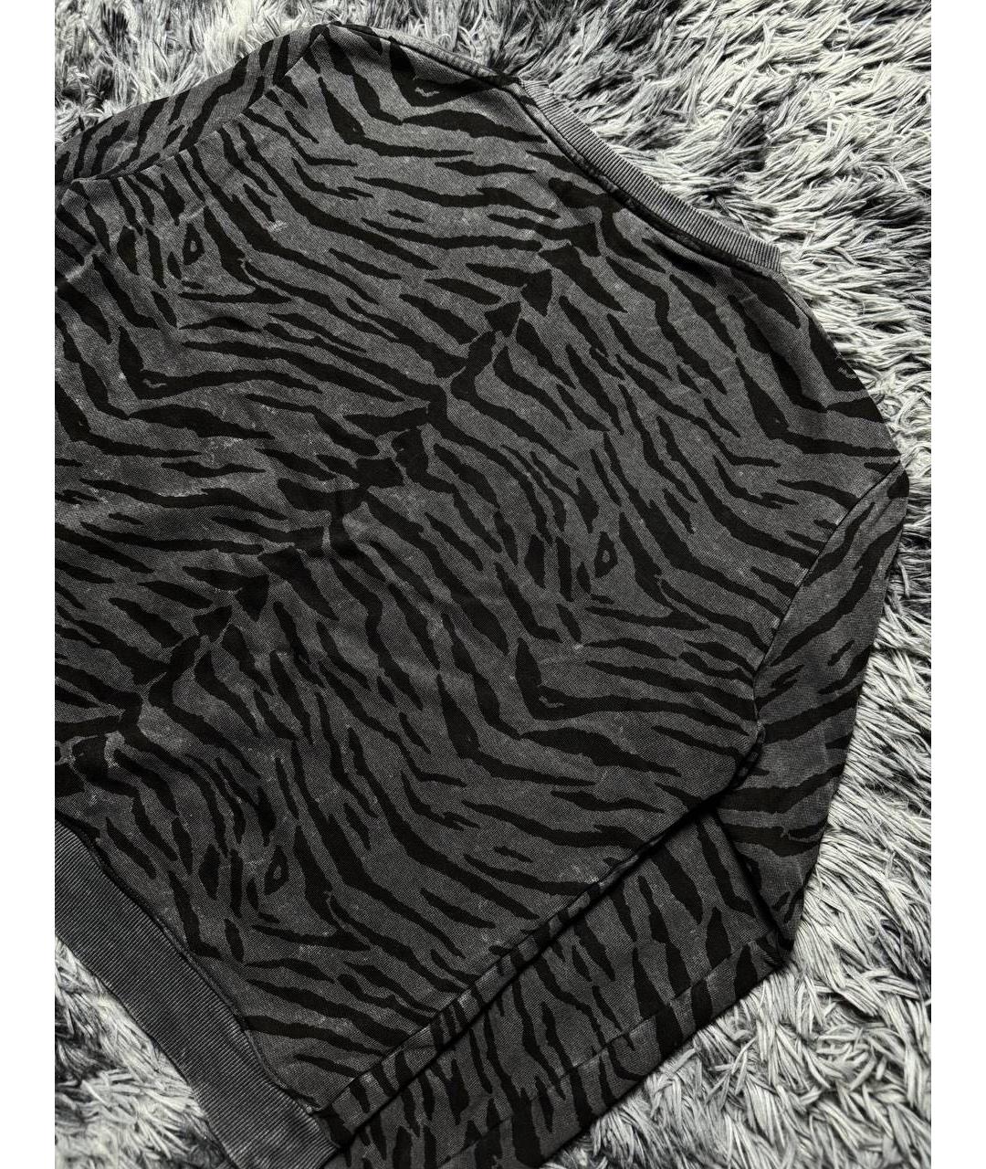 SAINT LAURENT Серый шерстяной джемпер / свитер, фото 2