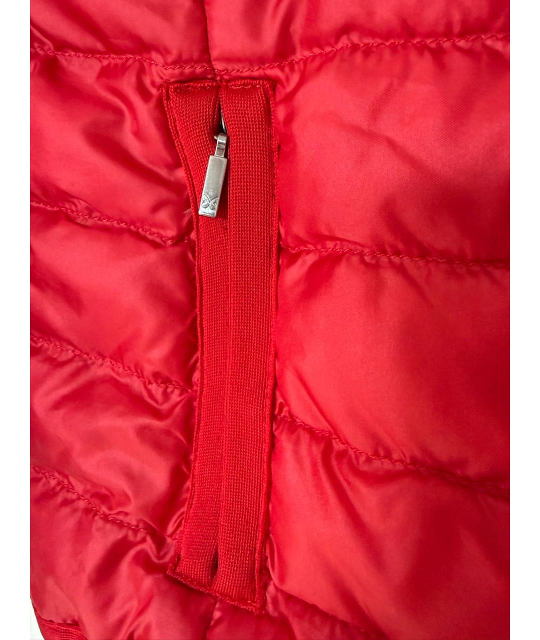 WEEKEND MAX MARA Красная полиэстеровая куртка, фото 7